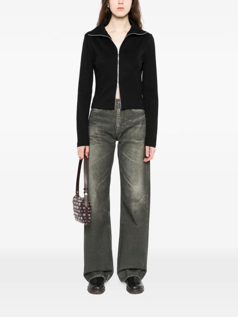 OUR LEGACY zipped long-sleeved top - Black - zdjęcie produktu nr 2