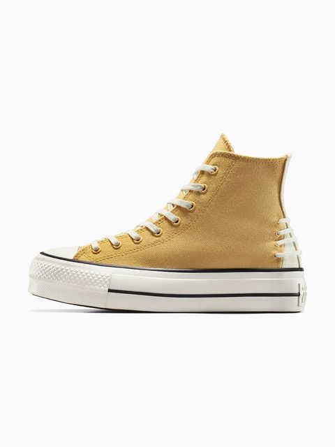 Converse trampki Chuck Taylor All Star Lift kolor żółty A12551C