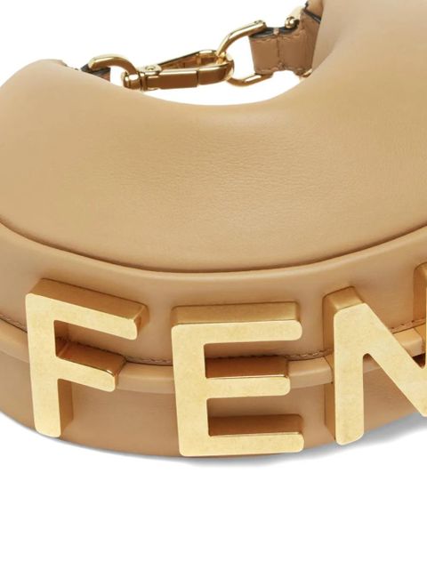 FENDI mini Fendigraphy tote bag - Neutrals