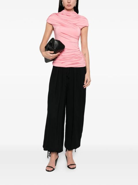 Self-Portrait draped top - Pink - zdjęcie produktu nr 2