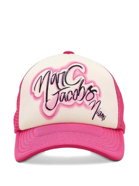 Marc Jacobs The City logo baseball cap - Pink - zdjęcie produktu nr 1