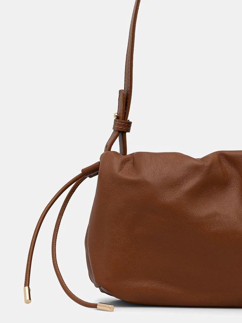 Marella torebka skórzana kolor brązowy 2523519037200 - zdjęcie produktu nr 2