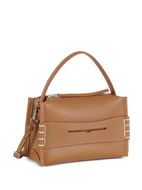 JW Anderson small penny-strap tote bag - Neutrals