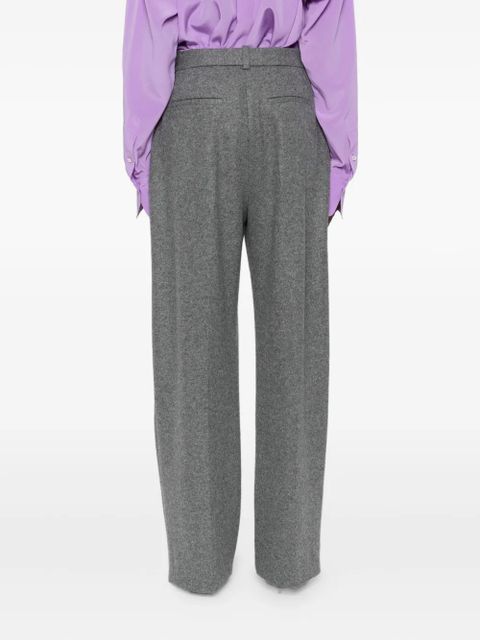 Victoria Beckham pleated trousers - Grey