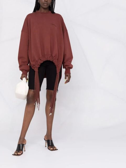 AMBUSH drawstring crewneck sweatshirt - Brown - zdjęcie produktu nr 2