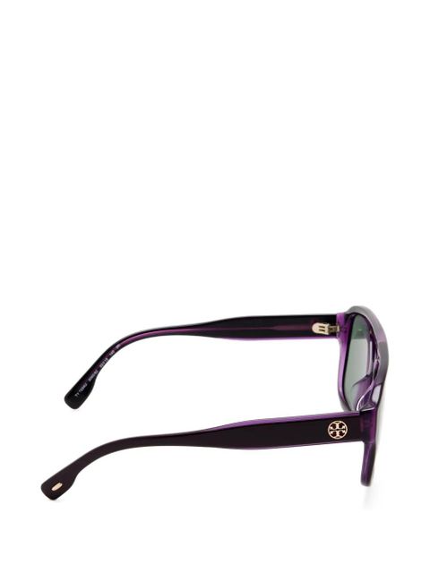 Tory Burch Miller pilot sunglasses - Purple - zdjęcie produktu nr 2