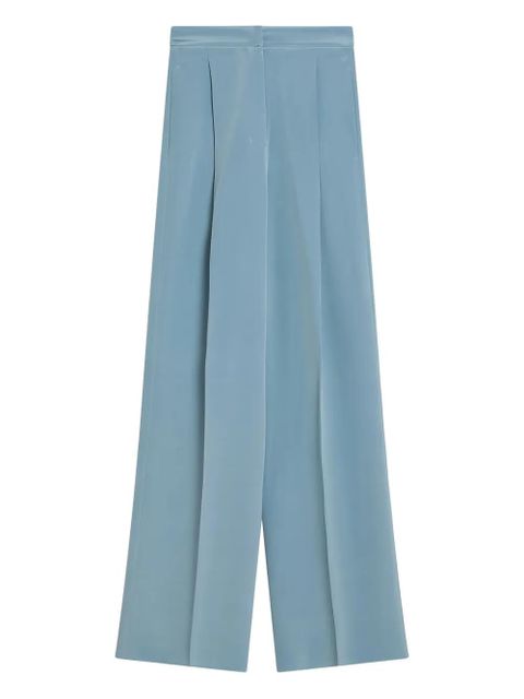 Max Mara pleated trousers - Blue