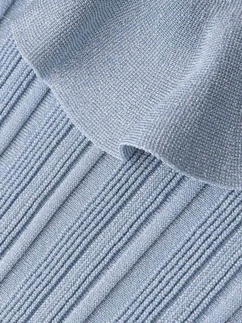 ZIMMERMANN Aster ruffled top - Blue - zdjęcie produktu nr 2