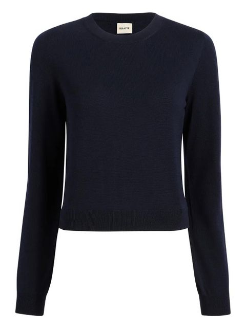 KHAITE cashmere sweater - Blue - zdjęcie produktu nr 1