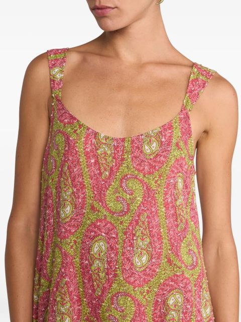 ETRO paisley-print dress - Pink
