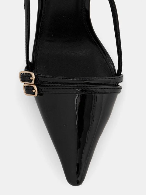 Steve Madden szpilki skórzane Deagan kolor czarny 11003884