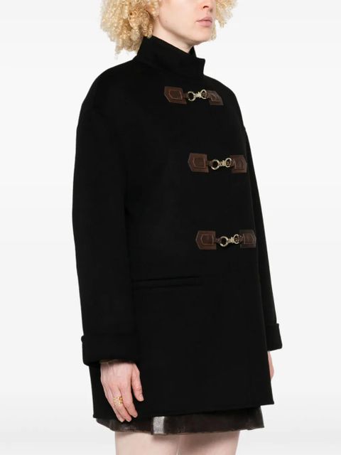 SANDRO wool coat - Black