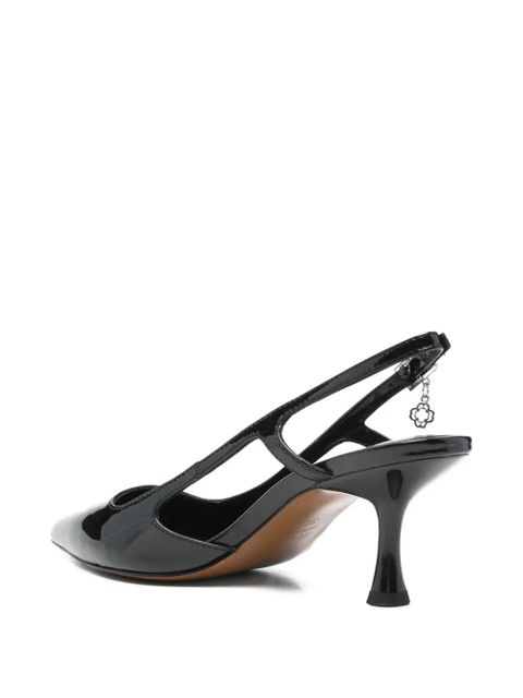 Maje pointed-toe slingback pumps - Black - zdjęcie produktu nr 2