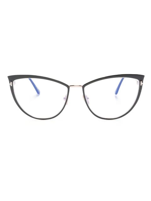TOM FORD Eyewear cat-eye frame glasses - Black - zdjęcie produktu nr 1