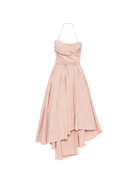 PINKO strapless ruched asymmetric midi dress - zdjęcie produktu nr 1