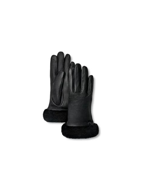 UGG leather gloves - Black - zdjęcie produktu nr 2