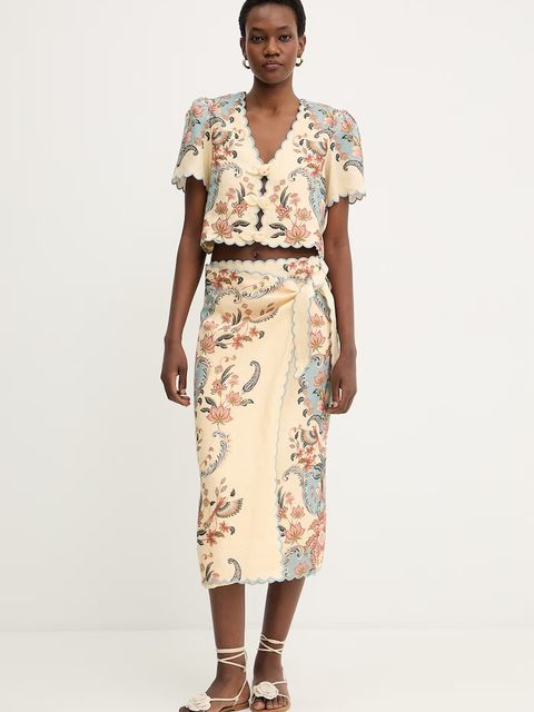 Farm Rio spódnica lniana - zdjęcie produktu nr 1