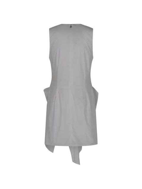 ROTATE BIRGER CHRISTENSEN bow sleeveless mini dress - White - zdjęcie produktu nr 2