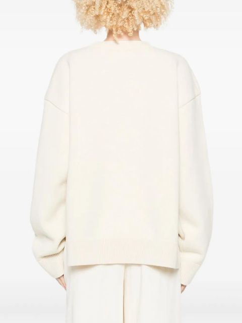 Jil Sander crew-neck sweater - Neutrals