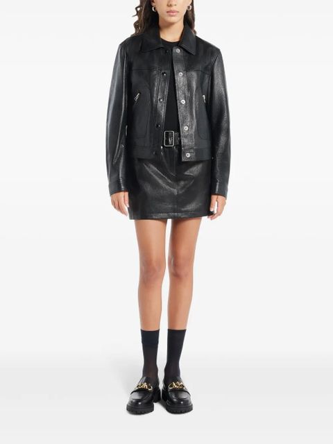 TOM FORD leather jacket - Black