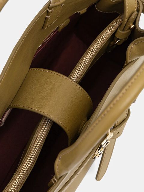 Coccinelle torebka skórzana SABINE kolor zielony E1 TLA 18 04 01