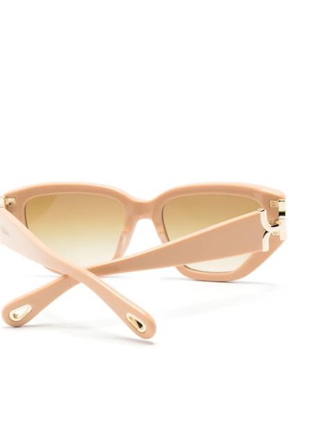 Chloé Eyewear Marcie cat-eye sunglasses - Neutrals