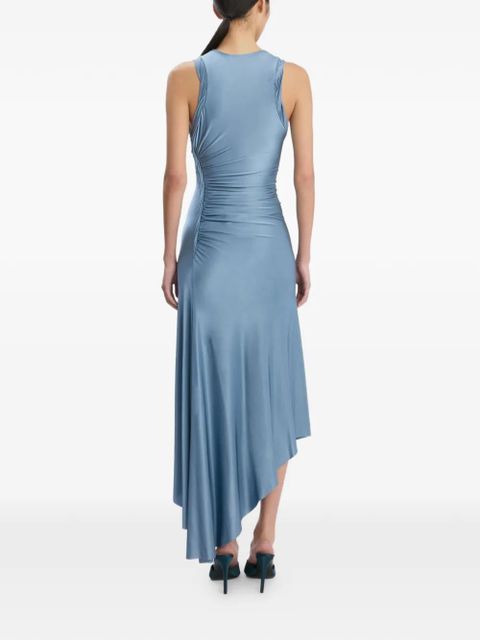 Victoria Beckham Twisted stone dress - Blue