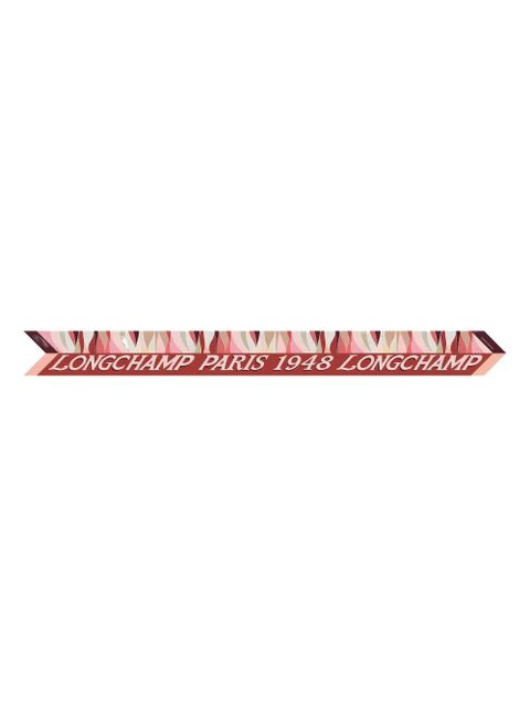 Longchamp patterned scarf - Red - zdjęcie produktu nr 1