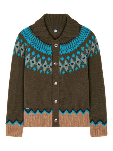 Alanui Sweet Winter cardigan - Green - zdjęcie produktu nr 1