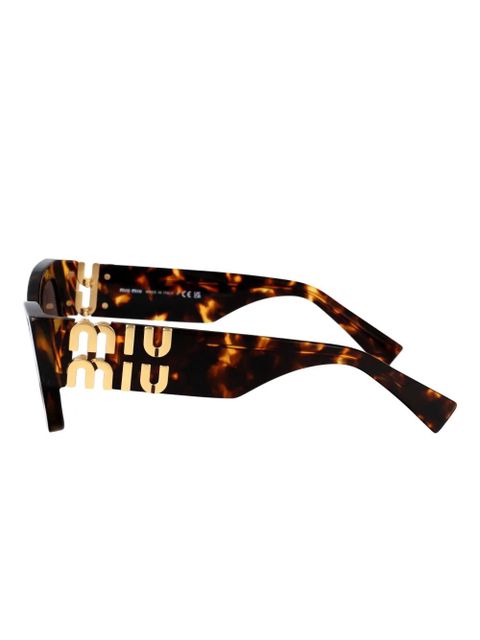 Miu Miu Eyewear tortoiseshell frame sunglasses - Brown - zdjęcie produktu nr 2
