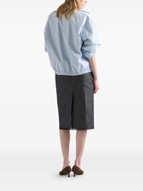 Prada chambray skirt - Grey
