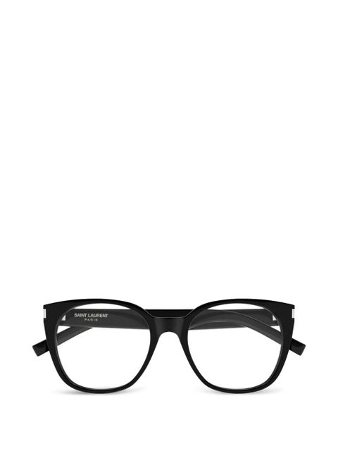 Saint Laurent Eyewear cat-eye glasses - Black - zdjęcie produktu nr 1
