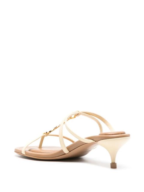Jacquemus 40mm Les Sandales Pralu sandals - Neutrals