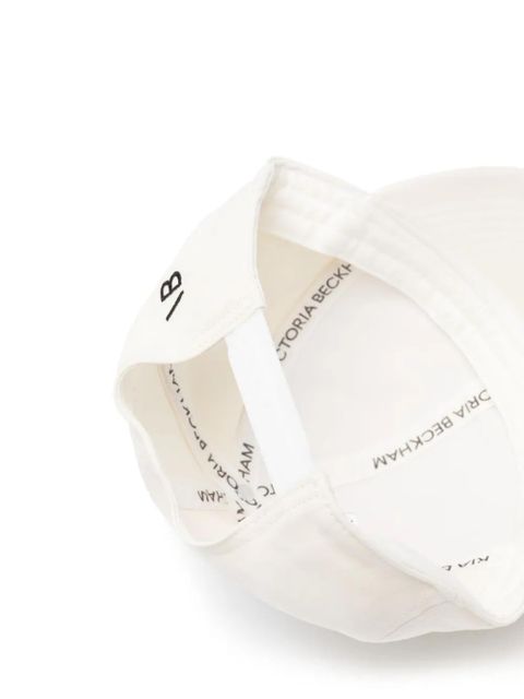 Victoria Beckham crepe cotton cap - Neutrals - zdjęcie produktu nr 2