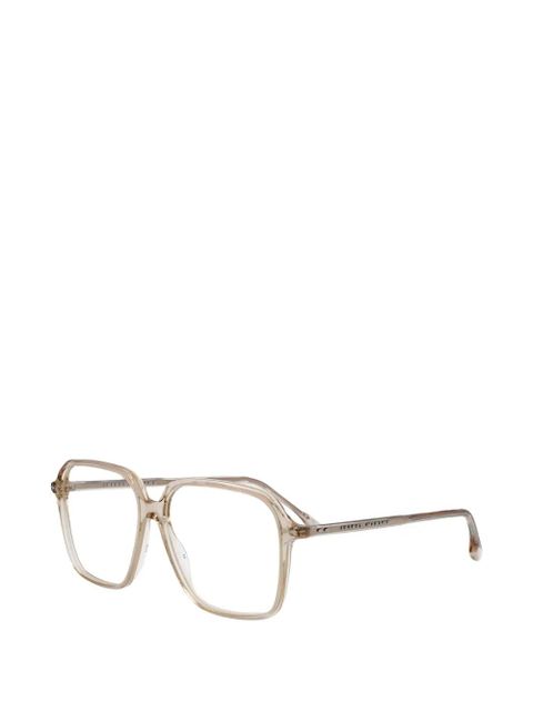 Isabel Marant Eyewear geometric glasses - Neutrals - zdjęcie produktu nr 2