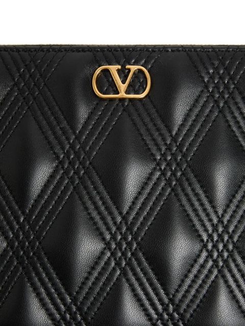 Valentino Garavani Quiltie 67 clutch bag - Black