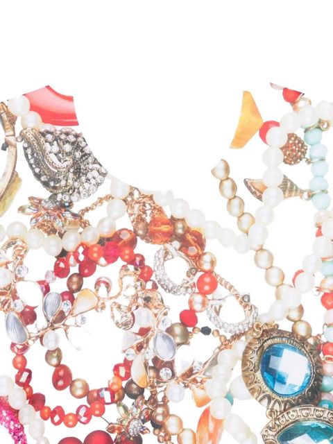 Comme Des Garçons printed T-shirt - White