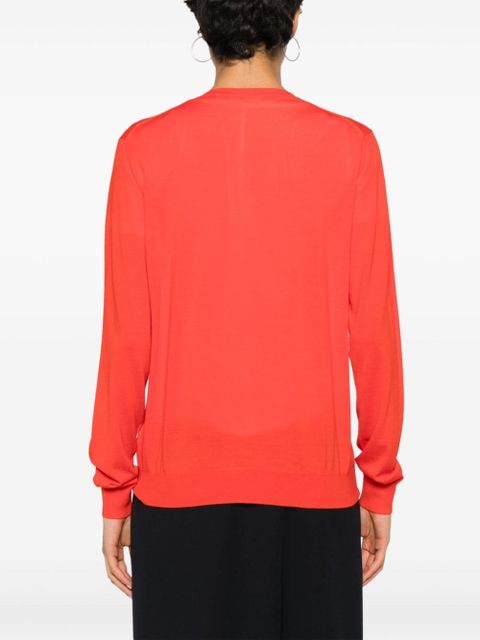 The Row Haius V-neck sweater - Red