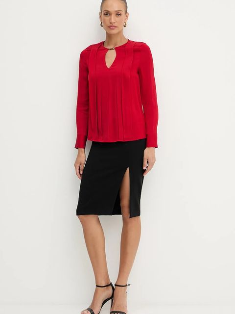 Marciano by Guess bluzka ANITA damska kolor czerwony gładka 5YGH14 7356A - zdjęcie produktu nr 2