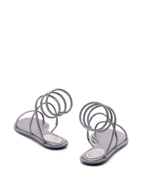 René Caovilla spiral-detail sandals - Grey - zdjęcie produktu nr 2