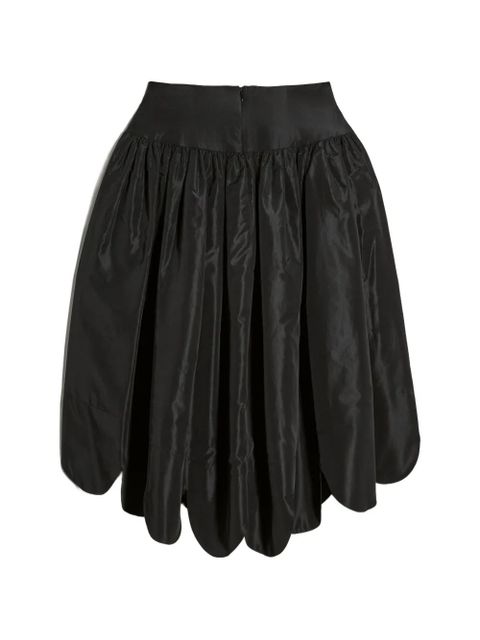Simone Rocha Petal Hem Basque midi skirt - Black - zdjęcie produktu nr 2
