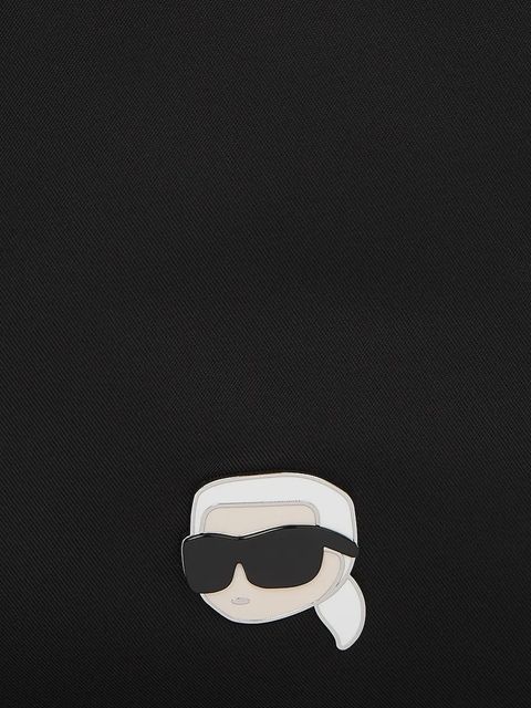 Karl Lagerfeld torebka IKON kolor czarny A4W30015 - zdjęcie produktu nr 2