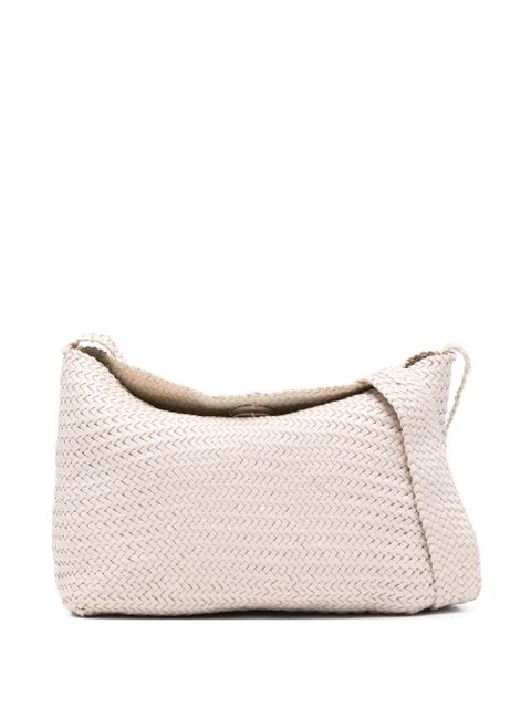 DRAGON DIFFUSION Santa Marta woven shoulder bag - Neutrals - zdjęcie produktu nr 1
