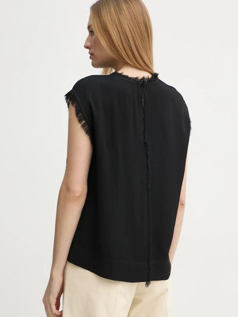 Day Birger et Mikkelsen bluzka Lise damska kolor czarny gładka DAY65243713