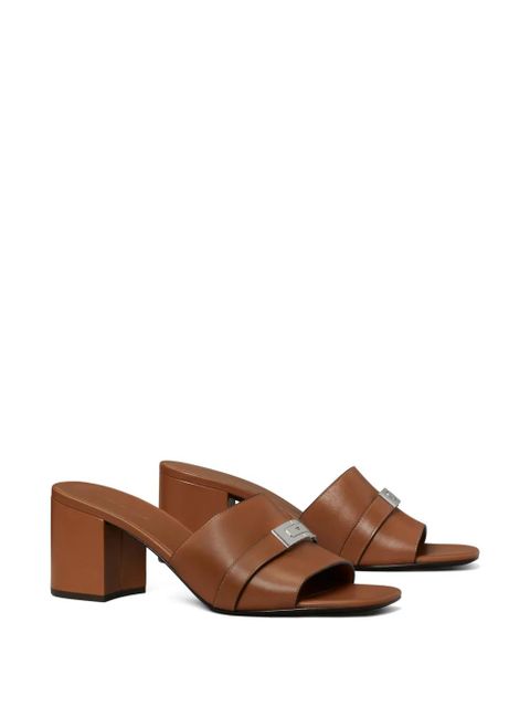 Tory Burch LeeLee heeled mule - Brown - zdjęcie produktu nr 2