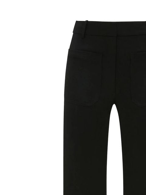 Victoria Beckham Alina flared-leg trousers - Black - zdjęcie produktu nr 2