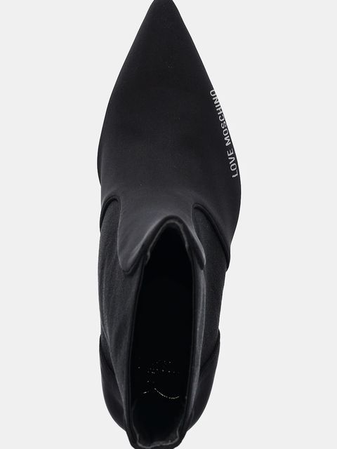 Love Moschino botki damskie kolor czarny na szpilce JA21059G0NIM0000