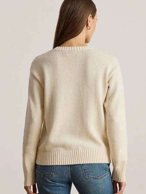 Lauren Ralph Lauren sweter bawełniany - zdjęcie produktu nr 2