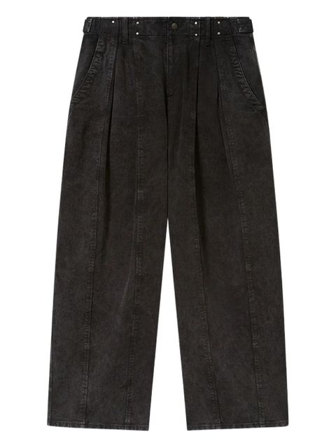 ISABEL MARANT x Ireme studded straight trousers - Black - zdjęcie produktu nr 1