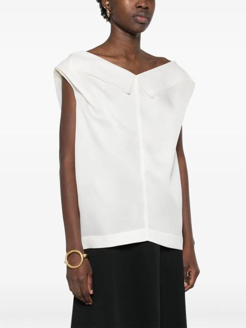 KHAITE Selly top - White